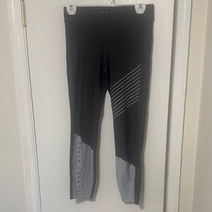 Under Armour Black and Gray Leggings